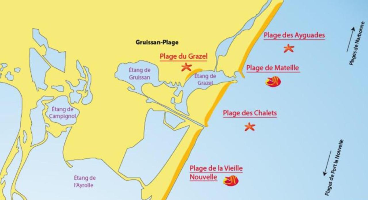 Cap Gruissan Vacances Экстерьер фото